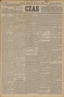 Czas. R.48, Ner 216 (20 września 1895)