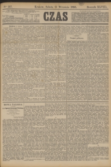 Czas. R.48, Ner 217 (21 września 1895)