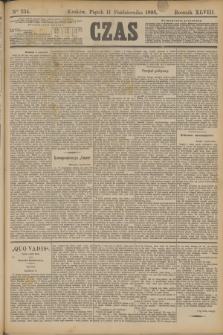 Czas. R.48, Ner 234 (11 października 1895)
