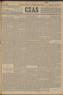 Czas. R.48, Ner 238 (16 października 1895)