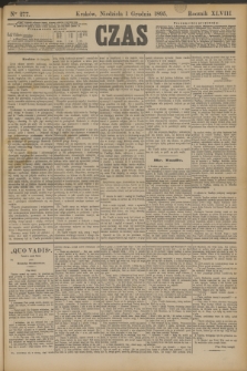 Czas. R.48, Ner 277 (1 grudnia 1895)