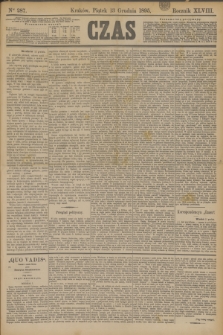 Czas. R.48, Ner 287 (13 grudnia 1895)