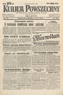 Kurjer Powszechny. 1934, nr 13