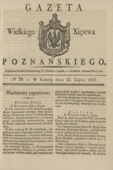 Gazeta Wielkiego Xięstwa Poznańskiego. 1825, № 59 (23 lipca) + dod.