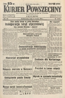 Kurjer Powszechny. 1934, nr 15