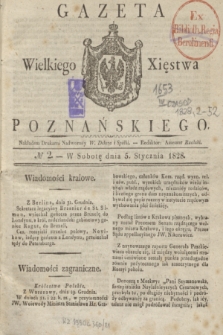 Gazeta Wielkiego Xięstwa Poznańskiego. 1828, № 2 (5 stycznia) + dod.