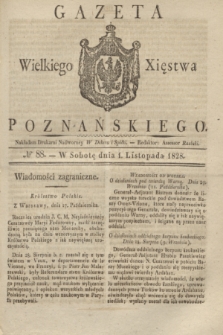 Gazeta Wielkiego Xięstwa Poznańskiego. 1828, № 88 (1 listopada) + dod.