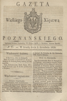 Gazeta Wielkiego Xięstwa Poznańskiego. 1828, № 97 (3 grudnia) + dod.