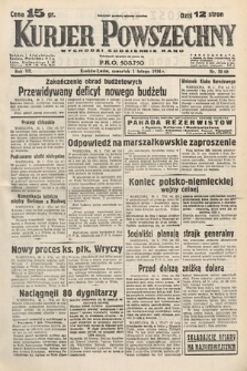 Kurjer Powszechny. 1934, nr 30