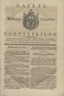 Gazeta Wielkiego Xięstwa Poznańskiego. 1832, № 3 (4 stycznia)