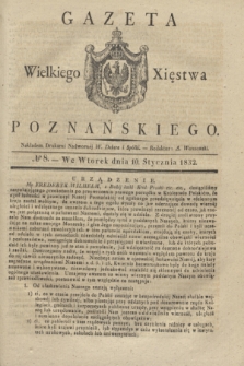 Gazeta Wielkiego Xięstwa Poznańskiego. 1832, № 8 (10 stycznia)