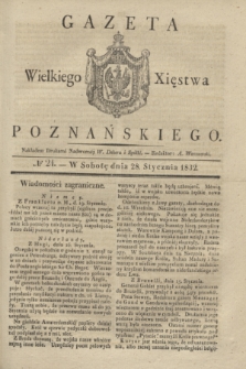 Gazeta Wielkiego Xięstwa Poznańskiego. 1832, № 24 (28 stycznia)