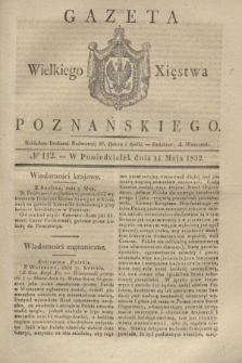 Gazeta Wielkiego Xięstwa Poznańskiego. 1832, № 112 (14 maja)