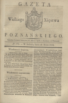 Gazeta Wielkiego Xięstwa Poznańskiego. 1832, № 116 (19 maja)