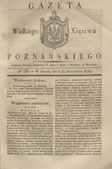 Gazeta Wielkiego Xięstwa Poznańskiego. 1832, № 195 (22 sierpnia)