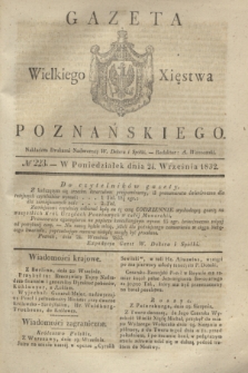 Gazeta Wielkiego Xięstwa Poznańskiego. 1832, № 223 (24 września)
