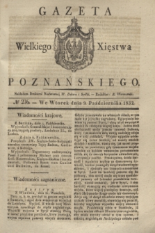 Gazeta Wielkiego Xięstwa Poznańskiego. 1832, № 236 (9 października)
