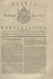 Gazeta Wielkiego Xięstwa Poznańskiego. 1832, № 295 (17 grudnia)