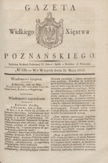 Gazeta Wielkiego Xięstwa Poznańskiego. 1833, № 116 (21 maja)
