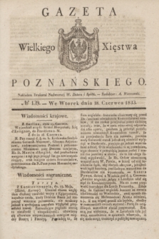 Gazeta Wielkiego Xięstwa Poznańskiego. 1833, № 139 (18 czerwca)