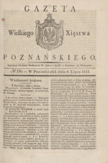 Gazeta Wielkiego Xięstwa Poznańskiego. 1833, № 156 (8 lipca)