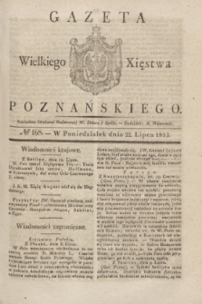 Gazeta Wielkiego Xięstwa Poznańskiego. 1833, № 168 (22 lipca)