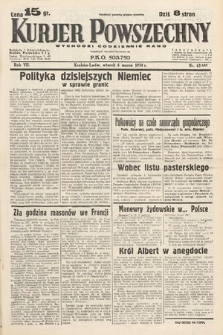 Kurjer Powszechny. 1934, nr 63