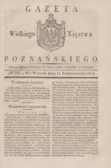 Gazeta Wielkiego Xięstwa Poznańskiego. 1833, № 241 (15 października)