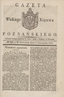 Gazeta Wielkiego Xięstwa Poznańskiego. 1833, № 261 (7 listopada)