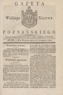 Gazeta Wielkiego Xięstwa Poznańskiego. 1833, № 295 (17 grudnia)