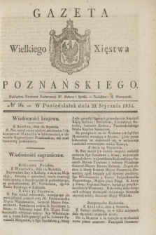 Gazeta Wielkiego Xięstwa Poznańskiego. 1834, № 16 (20 stycznia)