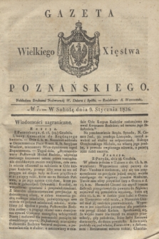 Gazeta Wielkiego Xięstwa Poznańskiego. 1836, № 7 (9 stycznia)