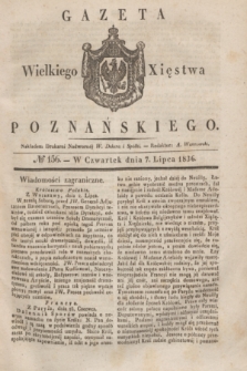 Gazeta Wielkiego Xięstwa Poznańskiego. 1836, № 156 (7 lipca)