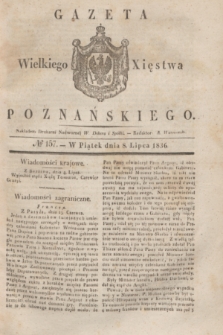 Gazeta Wielkiego Xięstwa Poznańskiego. 1836, № 157 (8 lipca)