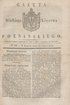 Gazeta Wielkiego Xięstwa Poznańskiego. 1836, № 169 (22 lipca)