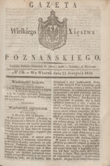 Gazeta Wielkiego Xięstwa Poznańskiego. 1836, № 196 (23 sierpnia)