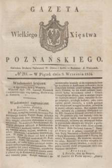 Gazeta Wielkiego Xięstwa Poznańskiego. 1836, № 211 (9 września)