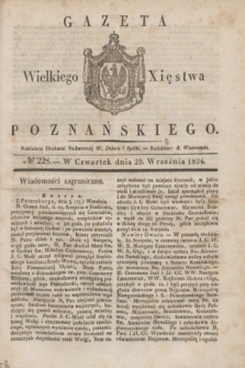 Gazeta Wielkiego Xięstwa Poznańskiego. 1836, № 228 (29 września)