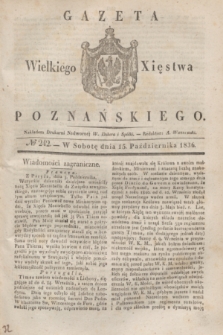 Gazeta Wielkiego Xięstwa Poznańskiego. 1836, № 242 (15 października)