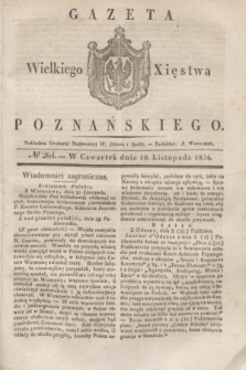 Gazeta Wielkiego Xięstwa Poznańskiego. 1836, № 264 (10 listopada)