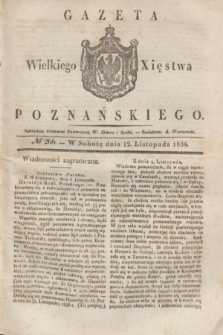 Gazeta Wielkiego Xięstwa Poznańskiego. 1836, № 266 (12 listopada)