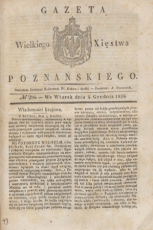 Gazeta Wielkiego Xięstwa Poznańskiego. 1836, № 286 (6 grudnia)