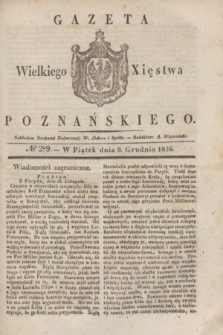 Gazeta Wielkiego Xięstwa Poznańskiego. 1836, № 289 (9 grudnia)