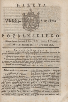 Gazeta Wielkiego Xięstwa Poznańskiego. 1836, № 296 (17 grudnia)