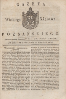 Gazeta Wielkiego Xięstwa Poznańskiego. 1836, № 299 (21 grudnia)