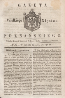Gazeta Wielkiego Xięstwa Poznańskiego. 1837, № 36 (11 lutego)