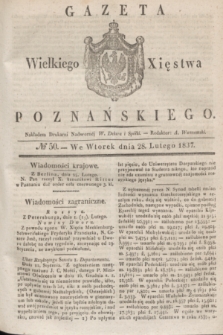 Gazeta Wielkiego Xięstwa Poznańskiego. 1837, № 50 (28 lutego)