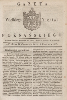 Gazeta Wielkiego Xięstwa Poznańskiego. 1837, № 137 (15 czerwca)