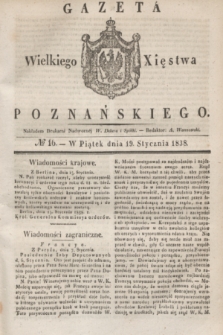 Gazeta Wielkiego Xięstwa Poznańskiego. 1838, № 16 (19 stycznia)