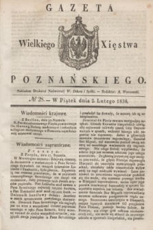 Gazeta Wielkiego Xięstwa Poznańskiego. 1838, № 28 (2 lutego)